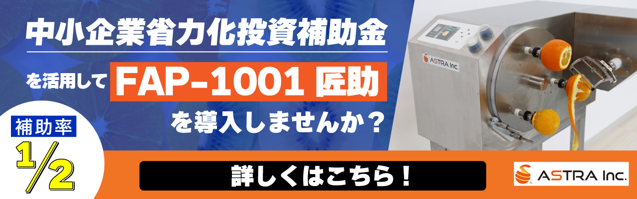 FAP-1001　中小企業省力化投資補助金ページ